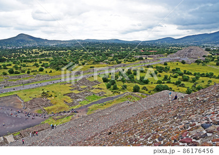 ラテンアメリカ最大の都市遺跡、メキシコのテオティワカン Teotihuacan 86176456