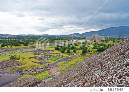 ラテンアメリカ最大の都市遺跡、メキシコのテオティワカン Teotihuacan 86176464
