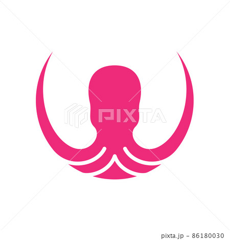 geometric pink octopus logo design vector graphic symbol icon illustration creative idea geometric pink octopus logo design vector graphic symbol icon illustration creative idea 86180030