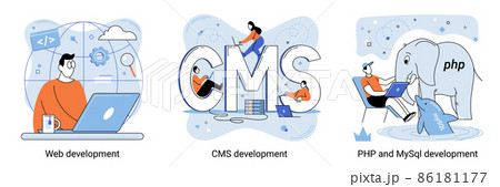Website development, web design. Programming and coding, php and mysql development, technical work 86181177