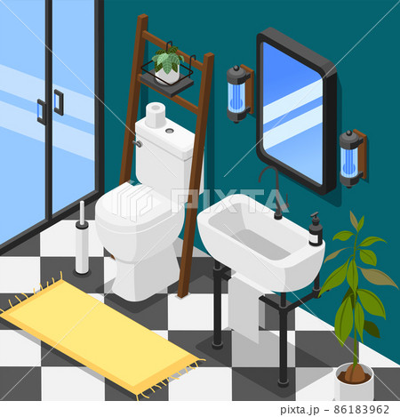 Toilet Room Background 86183962