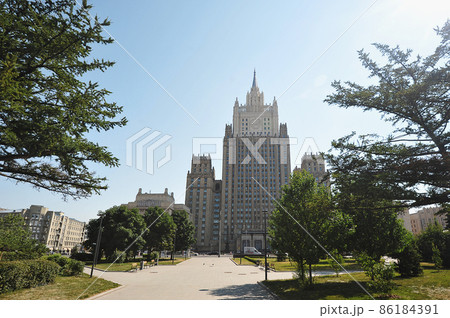 view of the building of the Ministry of Foreign Affairs in Moscow view of the building of the Ministry of Foreign Affairs in Moscow 86184391
