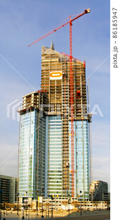 Sunny skyscraper Sunny skyscraper 86185947