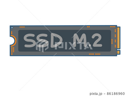 手描き風 自作パソコンパーツ SSD M.2 手描き風 自作パソコンパーツ SSD M.2 86186960