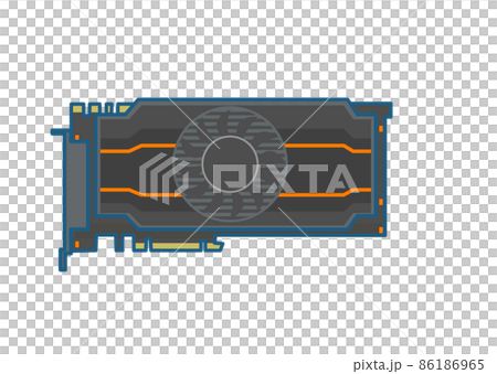 Hand-painted style self-made PC parts GPU 86186965