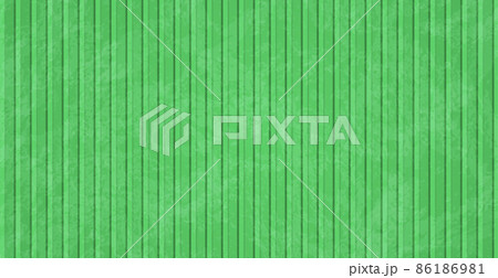 Rusty green cargo container, panoramic background - Vector 86186981