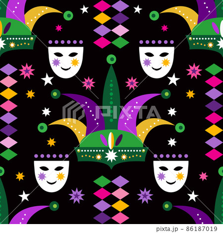 Carnival mask pattern 3 86187019