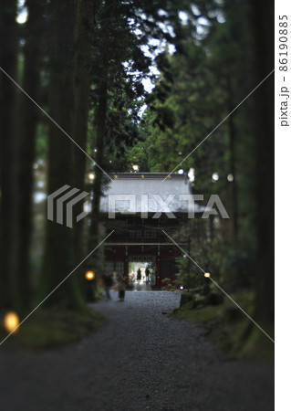 神社の山門 神社の山門 86190885