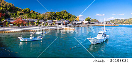 《広島県》御手洗の街並み・大崎下島《とびしま海道》 86193385