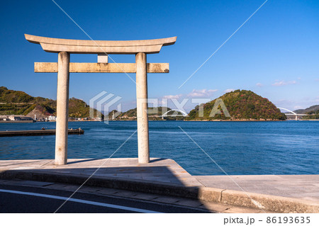 《広島県》御手洗の街並み・大崎下島《とびしま海道》 86193635