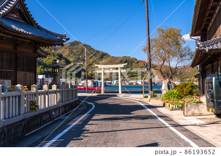 《広島県》御手洗の街並み・大崎下島《とびしま海道》 《広島県》御手洗の街並み・大崎下島《とびしま海道》 86193652