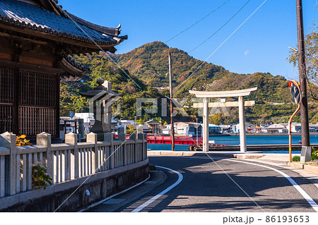 《広島県》御手洗の街並み・大崎下島《とびしま海道》 86193653
