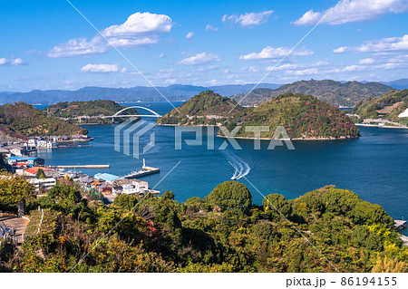 《広島県》御手洗の街並み・大崎下島《とびしま海道》 86194155