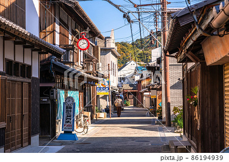《広島県》御手洗の街並み・大崎下島《とびしま海道》 86194939