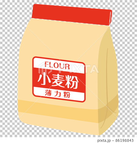袋入りの小麦粉 86198843