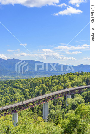 晩夏 北海道 三国峠からの展望 晩夏 北海道 三国峠からの展望 86199713