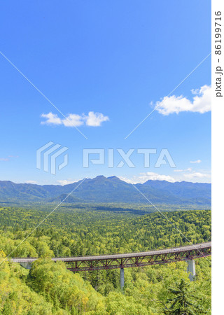 晩夏 北海道 三国峠からの展望 晩夏 北海道 三国峠からの展望 86199716