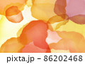 手書き水彩　赤・黄 86202468