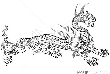 白虎-白黒 86203286