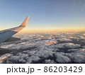 夕日　空の上1 86203429