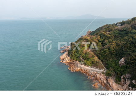 the landscape of  Kwun Yam Wan, Cheung Chau 7 Jan 2022 86205527