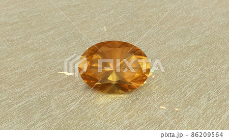 Golden Yellow Color Heliodor Beryl Oval Cut, Shaped Loose Gemstone Setting For Making Jewelry. Eye Clean, Transparent 86209564