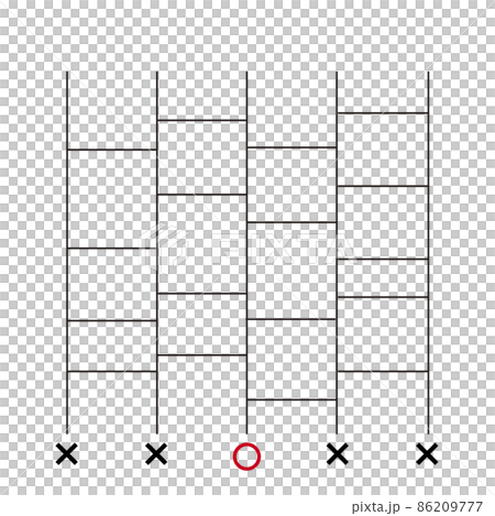 Amidakuji的插圖 Amidakuji的插圖 86209777