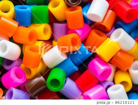 Texture of multicolor beads, colorful background Texture of multicolor beads, colorful background 86210121