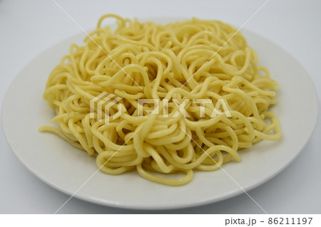 むし焼きそば　調理前の食材 86211197