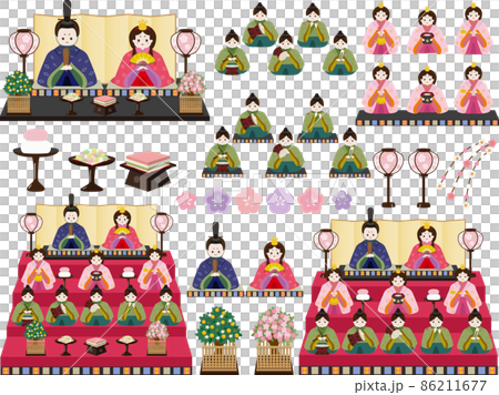 ひな祭りセット ひな祭りセット 86211677