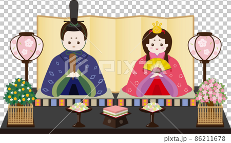 ひな人形親王台 桜橘 ひな人形親王台 桜橘 86211678