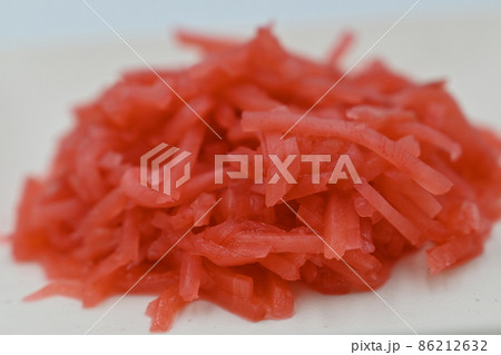 紅ショウガの素材写真 紅ショウガの素材写真 86212632