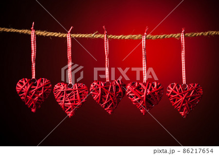 decorative valentine hearts decorative valentine hearts 86217654