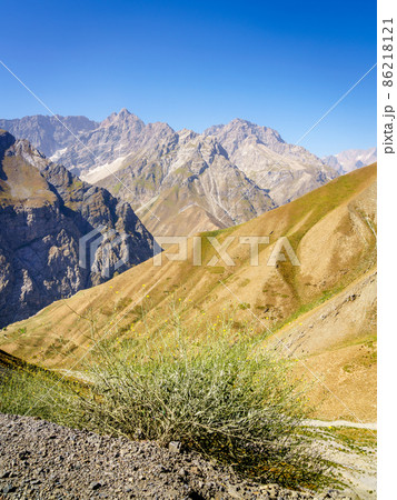 Anzob Pass in Tajikistan 86218121