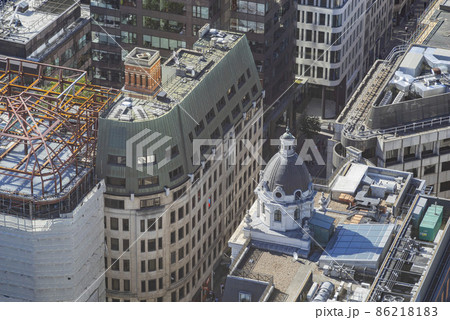 High angle view of the famous cityscape High angle view of the famous cityscape 86218183