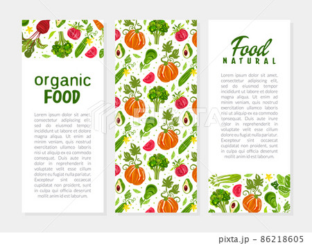 Juicy Vegetables Hand Drawn Design with Raw Seasonal Nutrition Vector Card Template Juicy Vegetables Hand Drawn Design with Raw Seasonal Nutrition Vector Card Template 86218605