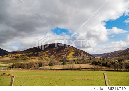 Sunny view of rural landscape Sunny view of rural landscape 86218730