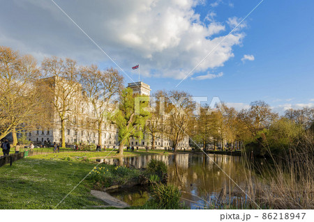 Sunset view of The Old Admiralty Building Sunset view of The Old Admiralty Building 86218947