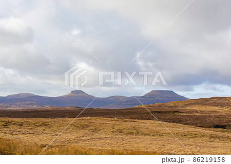 Overcast view of rural landscape Overcast view of rural landscape 86219158