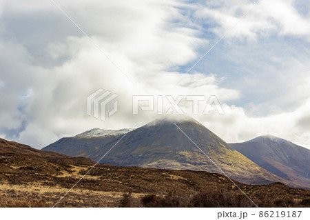 Overcast view of rural landscape Overcast view of rural landscape 86219187