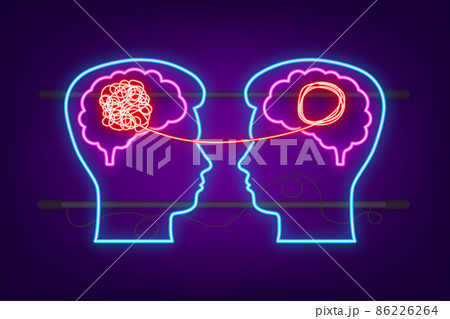 Complex think neon icon , great design for any purposes. Vector illustration. 86226264