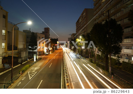 夜の環状7号線長時間露光 夜の環状7号線長時間露光 86229643