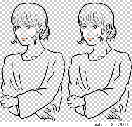 一個穿著桑拿雨披的女人進入桑拿房。長發女。 一個穿著桑拿雨披的女人進入桑拿房。長發女。 86229818