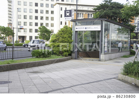 背景 おしゃれな横浜の街角 背景 おしゃれな横浜の街角 86230800