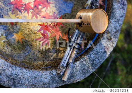 落葉 紅葉 落葉 紅葉 86232233