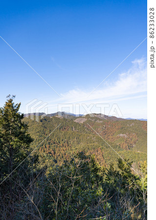スカリ山の山頂から見た景色（奥武蔵） 86233028
