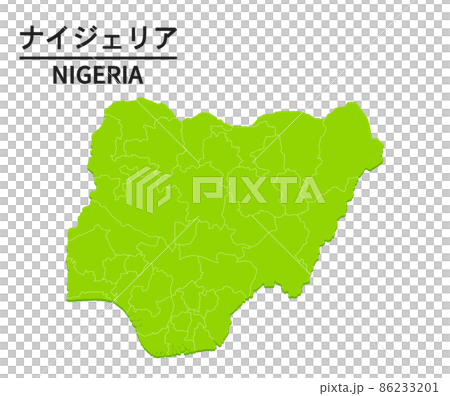 尼日利亞世界地圖插圖 86233201