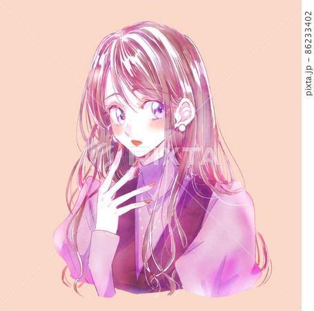 小動物系女子　背景あり 86233402