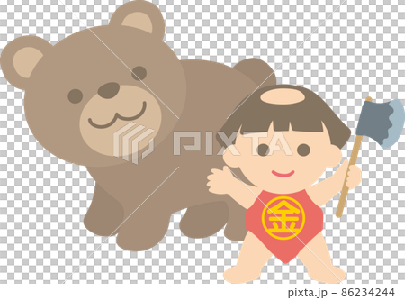 金太郎とクマ 金太郎とクマ 86234244