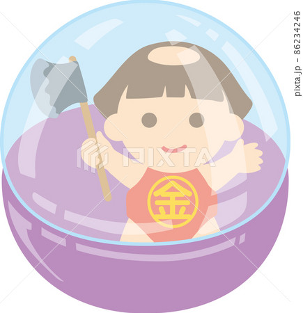 5月のガチャポンカプセル_金太郎 5月のガチャポンカプセル_金太郎 86234246